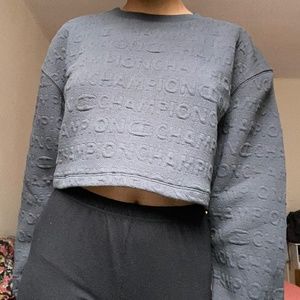 Champion Cropped Long Sleeve